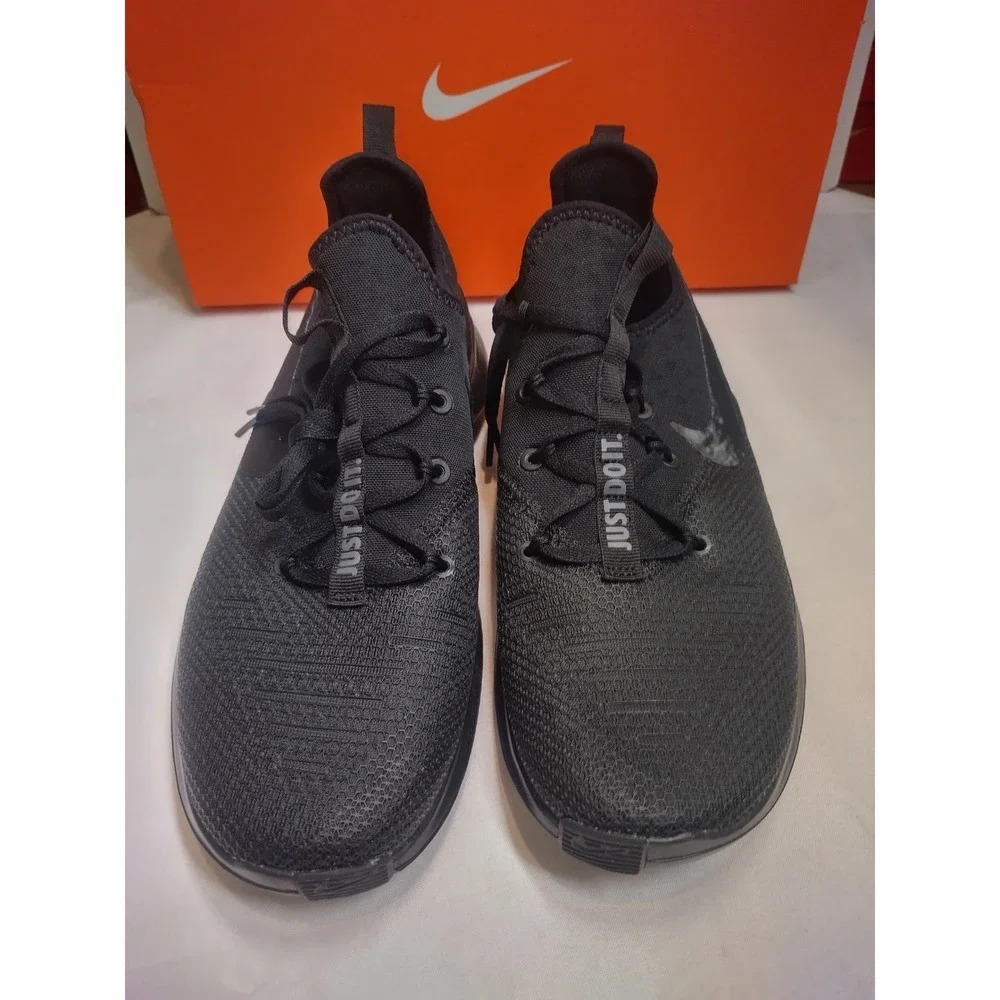 Womens Nike Free TR 8 Triple Black Training Shoes 942888-002 Size 9 - Picture 3 of 9